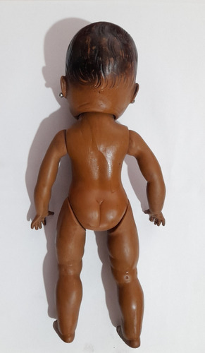 Hermosas Muñecas Trigueñas De 45 Y 20 Cm Vintage De Los 50´s (Usado)