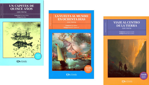 Pack 3 Libros De Julio V. (la Vuelta Al Mundo En 80 Dias)