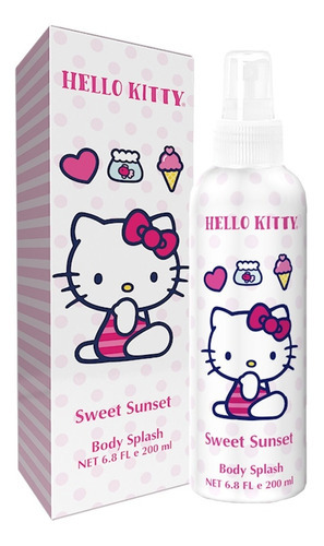 Perfume Hello Kitty Sweet Sunset 200ml Volumen de la unidad 200 mL