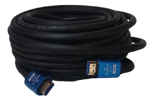 Cable Hdmi 4k Ultra Hd 2160p 60hz 1.8 Gbps Hdr Pvc 10 Metros