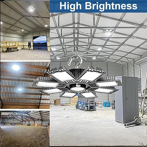 2-pack Hanging Led High Bay Light,250w 6500k-adjustable...
