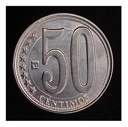 Venezuela 50 Centavos 2009 Sin Circular Y 92