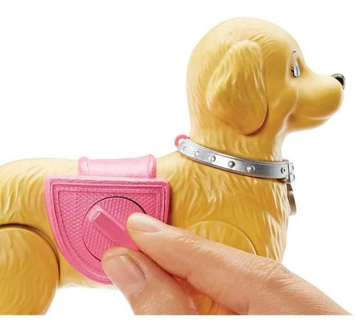 Barbie Cachorrinho Anda Sozinho Faz Coco Original
