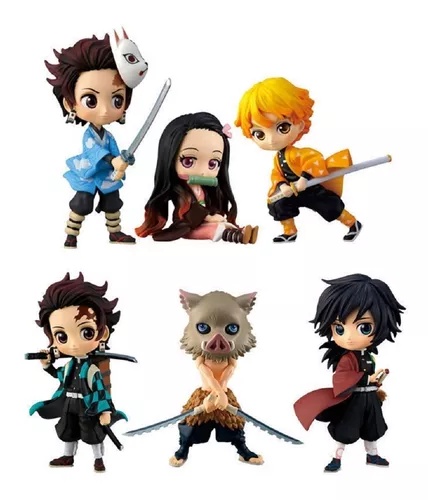 Boneco Colecionavel Miniatura Demon Slayer Kimetsu no Yaiba