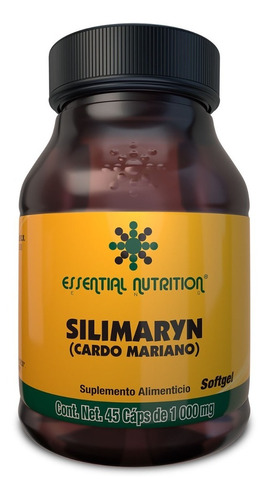 Silimaryn Cardo Mariano Hígado Saludable 45 Cáps De 1,000 Mg