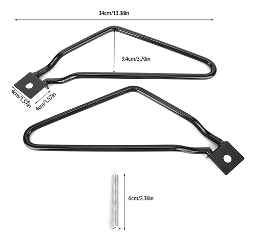 Soporte Para Bolsa De Moto, Soporte Universal Para Alforja D