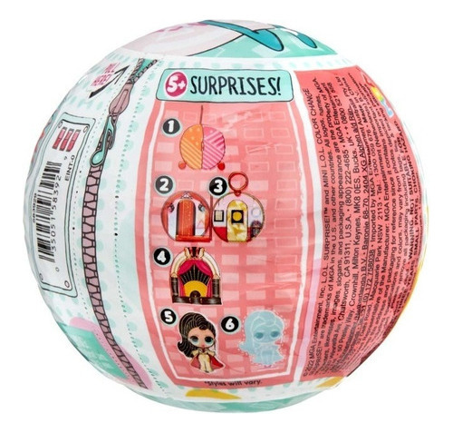 Muñecas Mini Lol Color Change Surprise 5 Sorpresas Serie 2