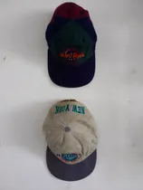 Comprar Gorras Originales De Colección Hard Rock Cafe. Poco Uso.