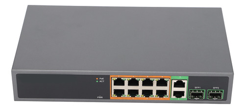 8 Puertos Poe Full Gigabit Rj45 Ieee 802.3af/at Sfp 150w