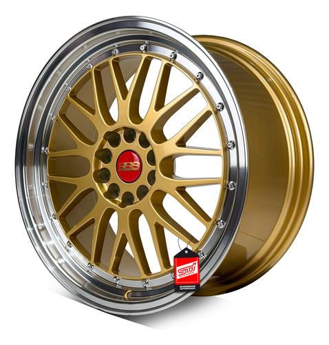 Par Roda Bbs Lm 19 Tala 8.5 5x114 Offset 35 Dourado