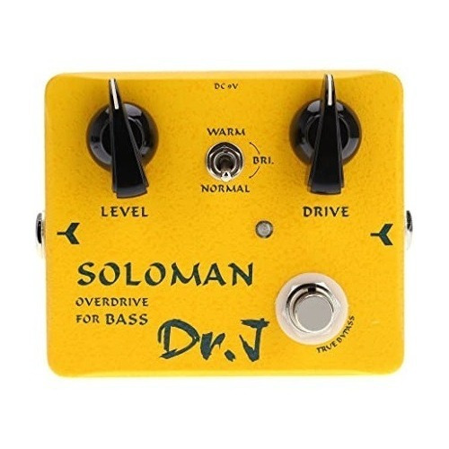 Pedal Joyo Soloman Overdrive Para Bajo