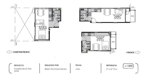 Departamento Monoambiente En Belgrano Estudio