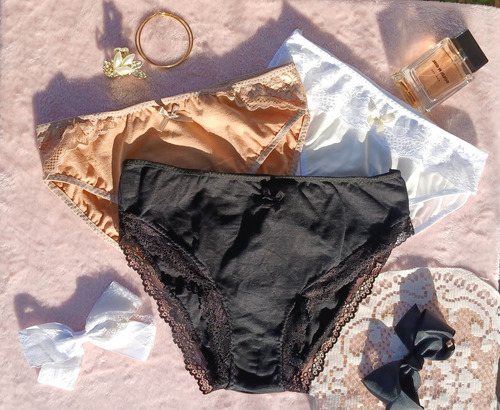 Vedetina De Algodón Puntilla Romantica Comoda Ropa Interior