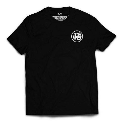 Imagem 3 de 3 de Camiseta Goku Simbolo Dragon Ball Z Gt Super Estampa Costas