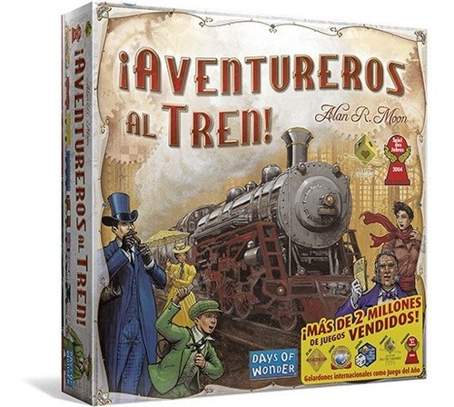 Aventureros Al Tren Juego De Mesa Asmodee