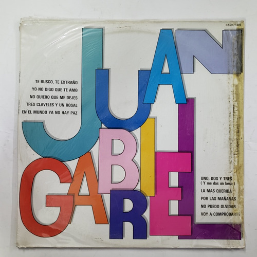 Juan Gabriel Te Busco Te Extraño Lp Como Nuevo