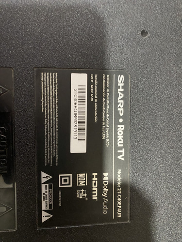 Tiras Led Sharp 2t-c40ef4ur (Usado)