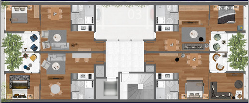 Imagen 12 de 16 de Venta Apartamento 1 Dormitorio Balcon Tres Cruces