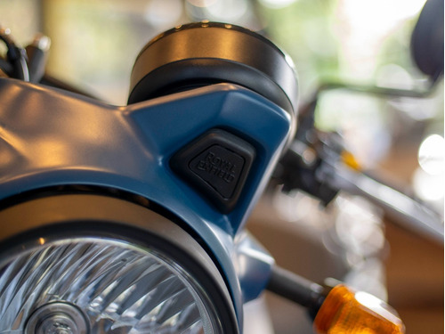 Imagen 8 de 25 de Royal Enfield Scram 411 Skyline Blue Entrega Inmediata