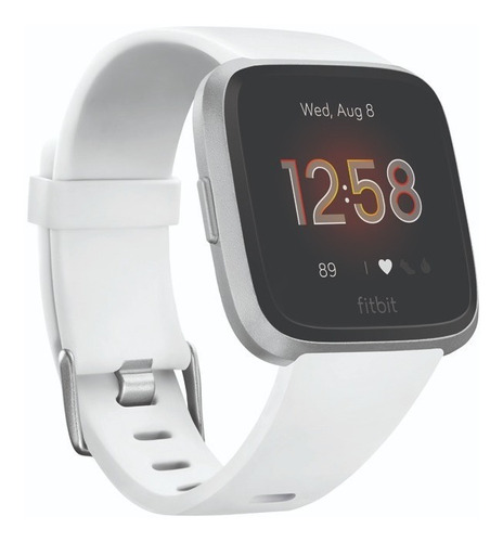 Reloj Smartwatch Fitbit Versa Lite Blanco + Plata