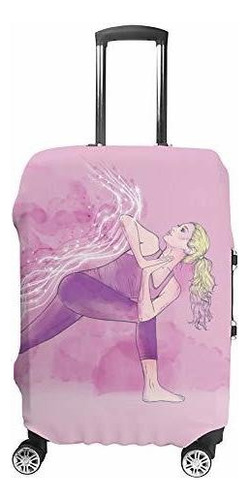 Maleta - Luggage Cover Suit  Cover Woman Yoga Pose Spor