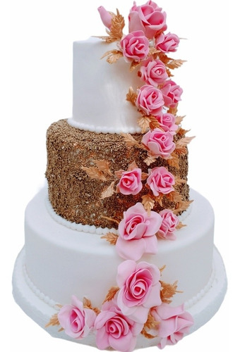 Torta 15 Años Tematica Paris Artesanal Personalizada