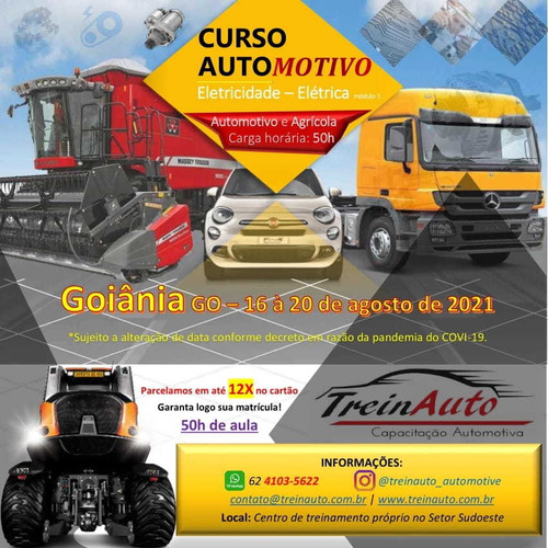 Imagem 1 de 10 de Curso De Elétrica Automotiva E Agrícola - 50h (módulo 1)