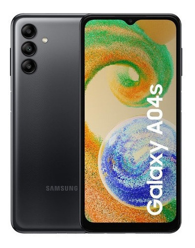 Celular Samsung A04s Galaxy A, Memória Ram, 4 Gb, Preto, Preto