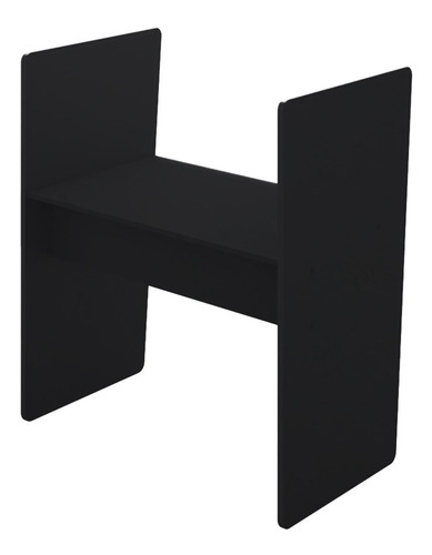 Mesa Call Center Preto Em Mdf. Cor Preto
