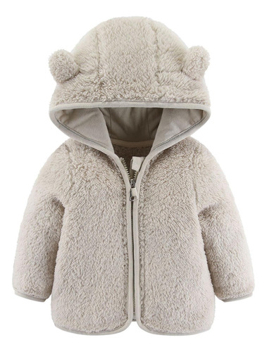 Chaquetas De Forro Polar Con Capucha Y Cremallera Para Niñas