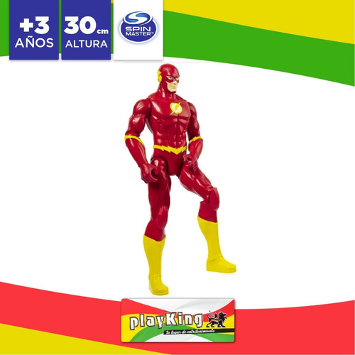 Flash Figura Articulada 30 Cm Dc Spin Master - Playking