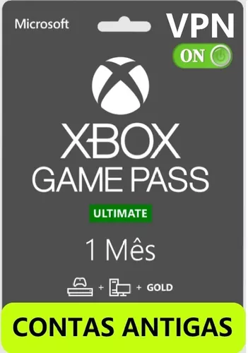 Cartão Xbox Game Pass Ultimate 1 Mês (Formato Digital)