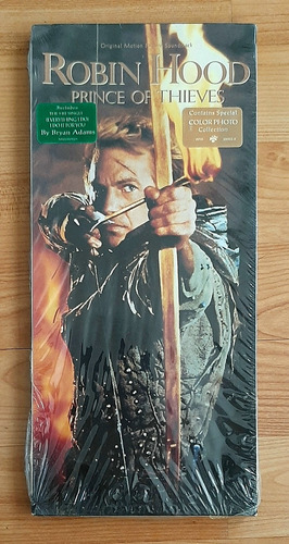 Robin Hood Prince Thieves Cd Soundtrack Longbox. Caja 90s