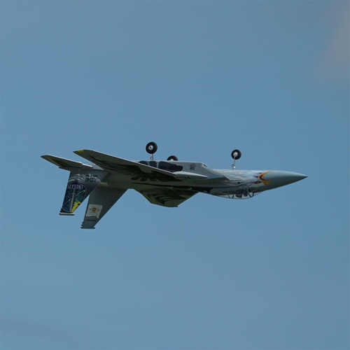Avión De Combate Rc Xfly-model F-15 Twin -gris