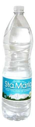 Agua Embotellada Santa Maria De 355 Ml Natural 24 Piezas