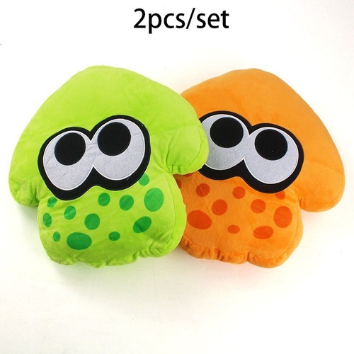 Peluche Muñeco De Calamar Splatoon, Regalo, 33 Cm, 2 Piezas