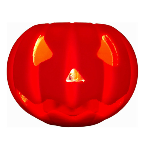 Calabaza Para Iluminar Impresa En 3d. Diámetro 20cm. 