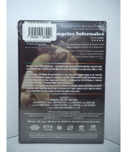 Mil Mascaras Angeles Infernales Dvd Lucha Libre
