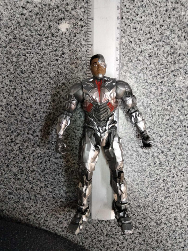 Dc Multiverse Cyborg, Victor Stone, Steppenwolf Wave!! (Usado)