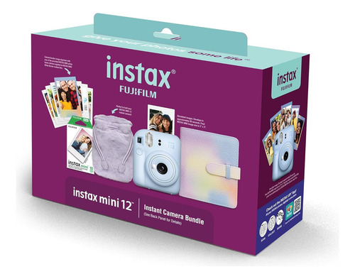 Fujifilm Instax Mini 12 + Estuche + 10 Films + Album Bundle