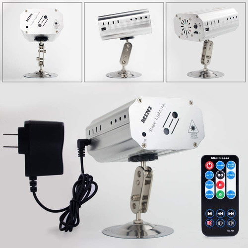 Imagen 2 de 7 de Laser Proyector De Iluminación A Control Remoto Automatico