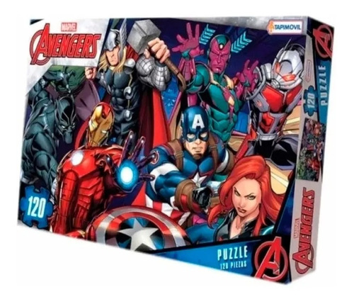 Puzzle Rompecabezas Avengers 120 Piezas Marvel Heroes
