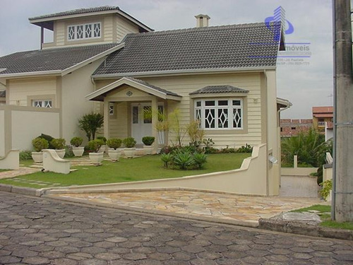 Imagem 1 de 14 de Casa Residencial À Venda, Cond. Bounganvillea, Valinhos - Ca0106. - Ca0106