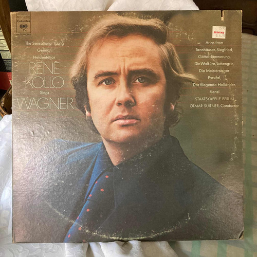 René Killo Sings Wagner Disco Lp Usado