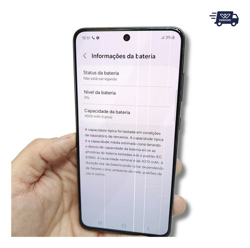 Samsung Galaxy S21fe 5g 128gb - 4 Linhas Tela - Funcional (Usado)