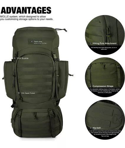 Mardingtop 50l Mochila Militar Mochila Tactica mochilas de