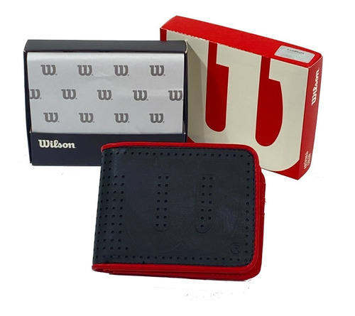 Billetera Hombre Wilson B507 Simil Cuero Espacio P/ Tarjetas