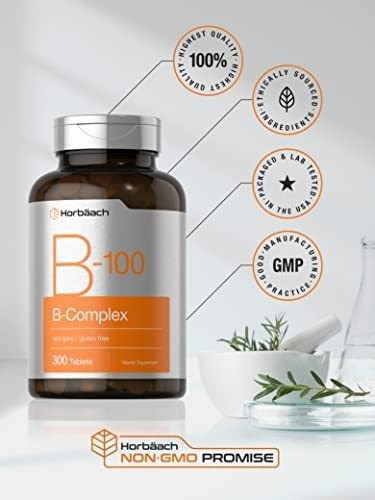 Vitamina B-100 Horbäach/300 Comprimidos