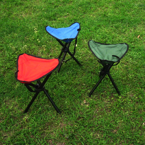 Silla Plegable Portátil Con Trípode Para Acampar Y Pescar