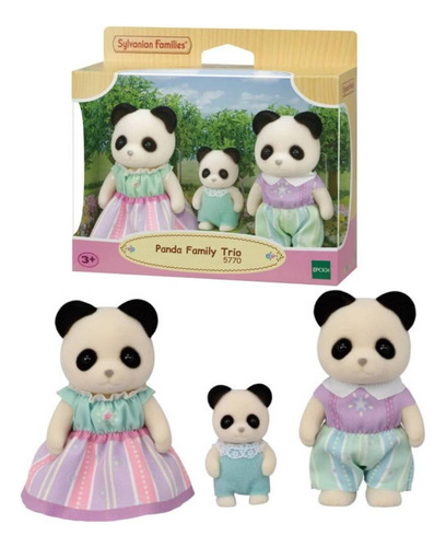 Sylvanian Families Família Pandas Graciosos - Epoch